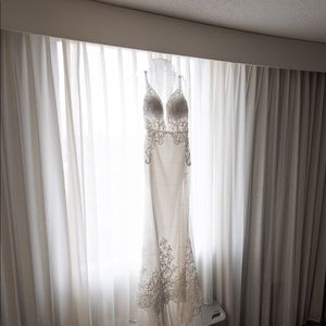 Calla Blanche, style 18113, wedding dress